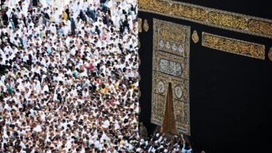 Photo Of People Gathering Near Kaaba, Mecca, Saudi Arabia