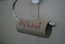 a roll of toilet paper| The Inflation Burden